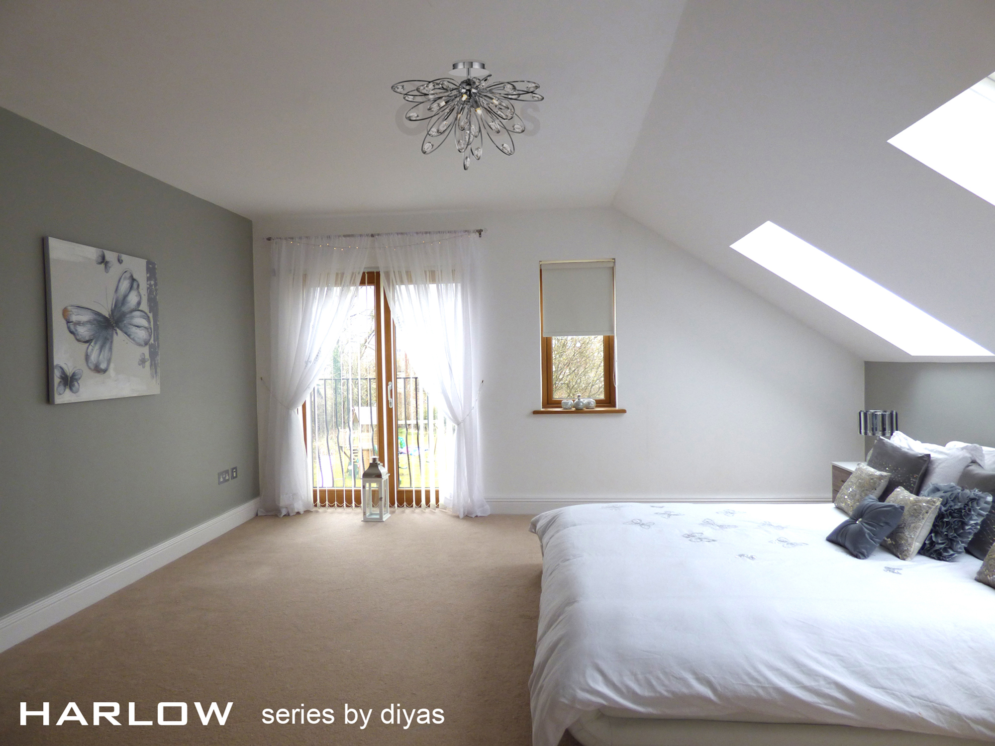Harlow Crystal Ceiling Lights Diyas Modern Crystal Ceiling Lights Harlow Crystal Ceiling Lights Diyas Modern Crystal Ceiling Lights